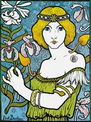 Poster for the Salon des Cent